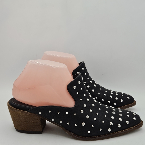 Arider girl Cara studded leather mules size 8 nwt - Picture 6 of 16